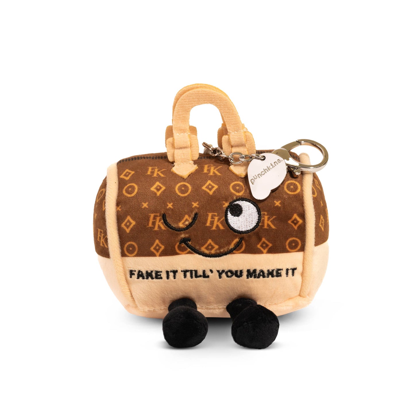 Punchkins Handbag "Fake it" Plush Bag Charm Stuffed Toys - Plushie Depot