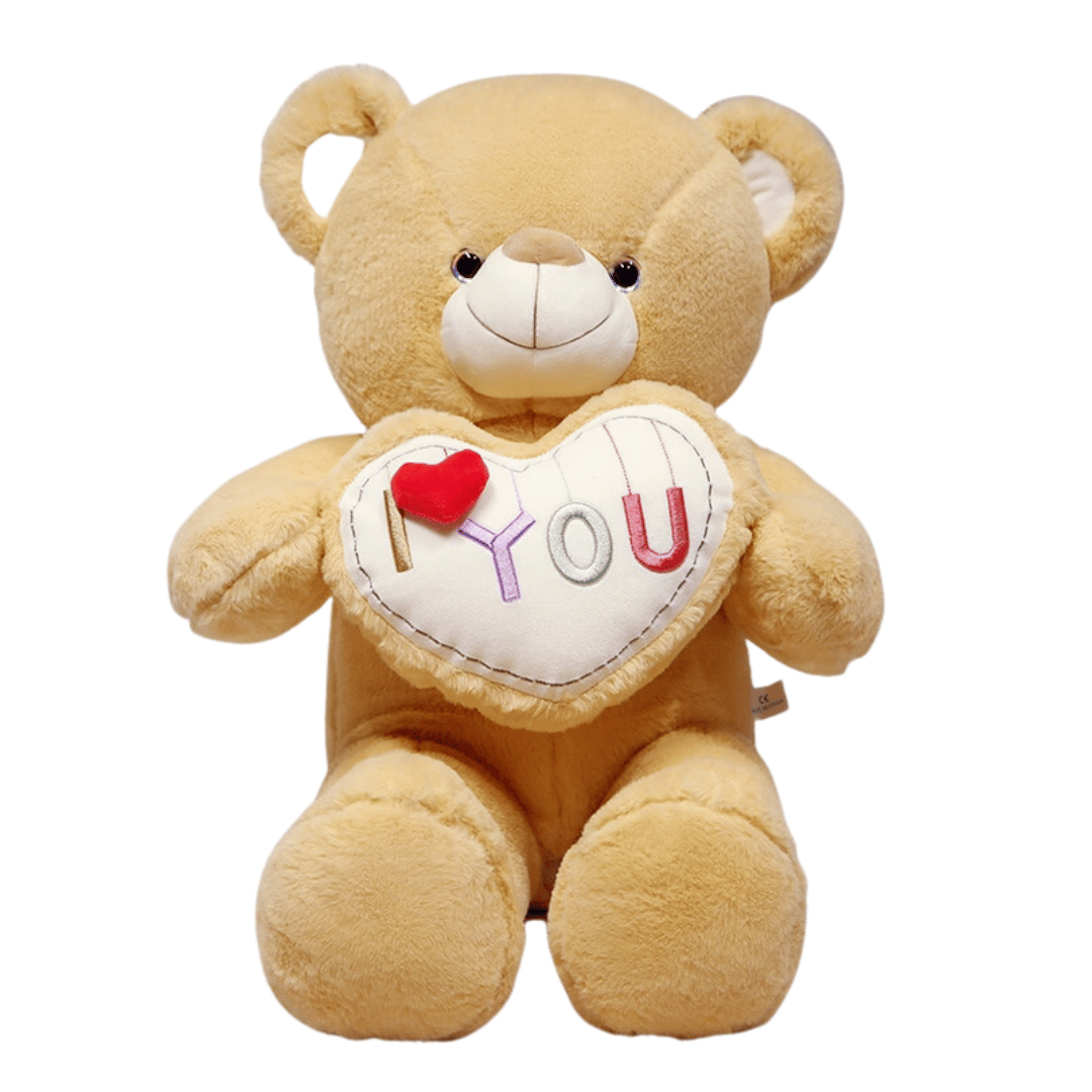 Big Heart I love You Teddy Stuffed Animals - Plushie Depot