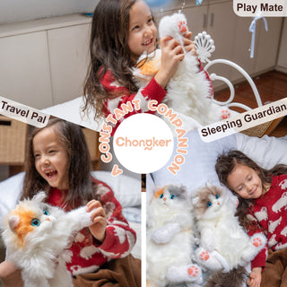 Mini Ragdoll Cat Backpack – Cute Handmade Bag for Girls