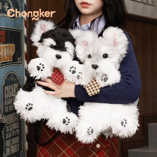 Black & White Schnauzer Backpack – Adorable & Practical