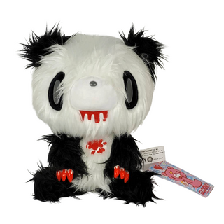 Shaggy Fur Panda Gloomy Bear 7" Plush - Plushie Depot