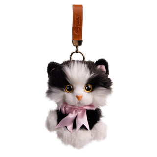 Tuxedo Cat Keychain – Cute Bag Charm for Cat Fans