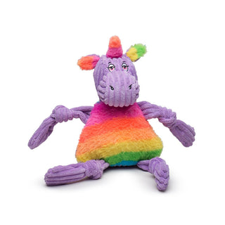 Rainbow Unicorn Knottie® Plush Dog Toy Large