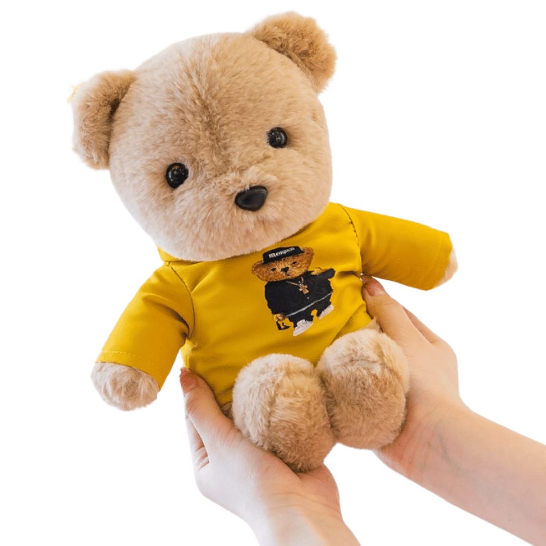 Whimsi The Sweatshirt Teddy Bear Stuffed Animals Plushie Depot