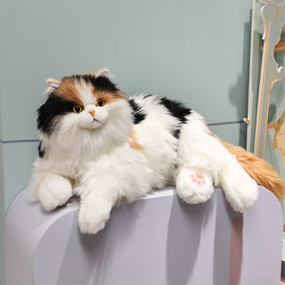 Percy Robot Cat – Interactive Weighted Comfort Toy Breathing Calico Percy 2.0