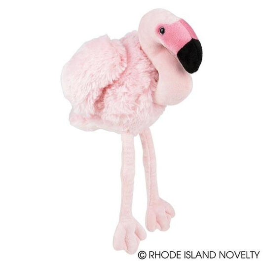 8" Animal Den Flamingo Plush Plush - Plushie Depot