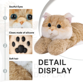 Golden British Shorthair Cat Plush