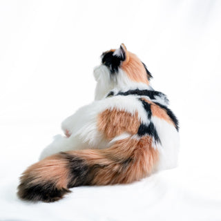 Breathing Calico Percy 2.0- Heartbeat Pur,Voice Robonic Cat