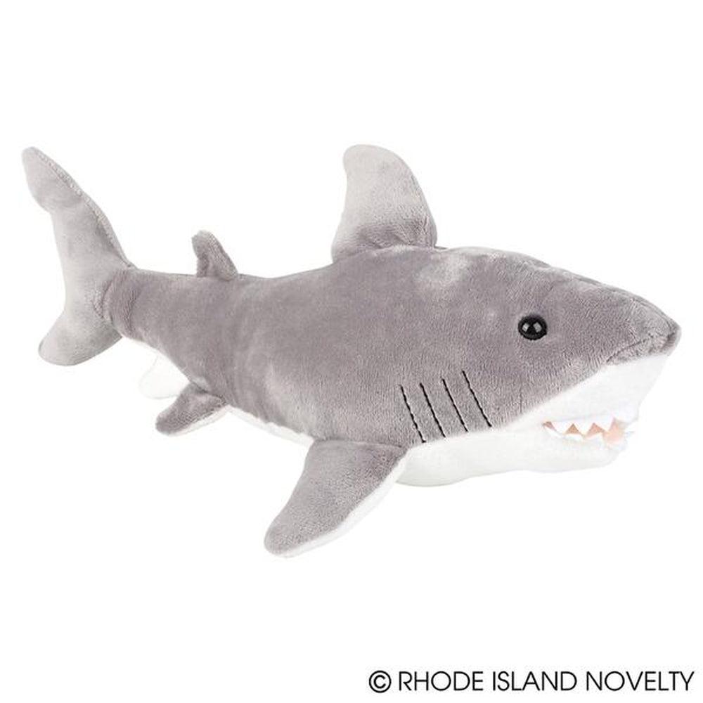 14" Animal Den Great White Shark Plush Plush - Plushie Depot