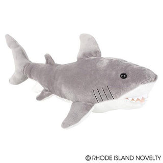 14" Animal Den Great White Shark Plush Plushie Depot