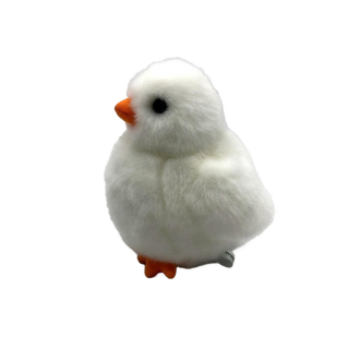 White Realistic Chick Plush Toy - Plushie Depot