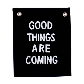 good things are coming banner Plushie Depot