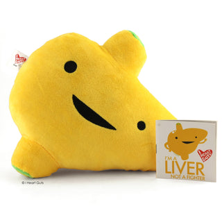 Liver Plush - I'm a Liver Not a Fighter