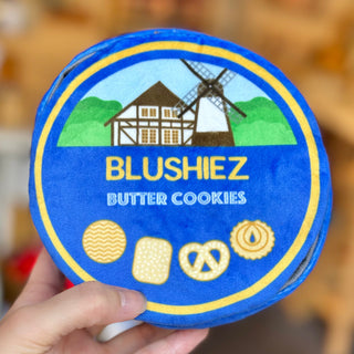 Butter Cookie Tin Sewing Kit 5 Piece Dog Toy