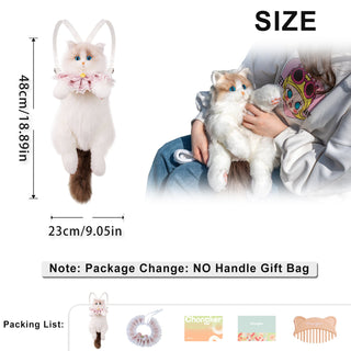 Ragdoll Cat Backpack – Cozy Companion for Travel & School