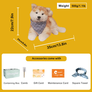Akita Dog Plush – Cuddly Gift for Dog Lovers