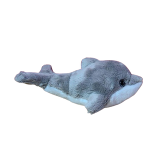 Canned Gifts - Flip the Canned Dolphin - Eco-Friendly Recycled Plush Gift Plushie Depot