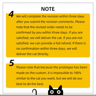 Basic Custom Cat Plush – Personalized Pet Unique Gift Idea