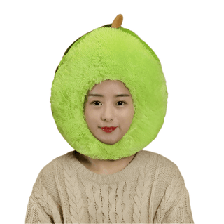 Funny Avocado Plush Hat | Plushie Depot