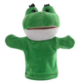 Frog Hand Puppet Plushie Depot