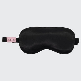 The Lavender Weighted Satin Eye Mask - Plushie Depot