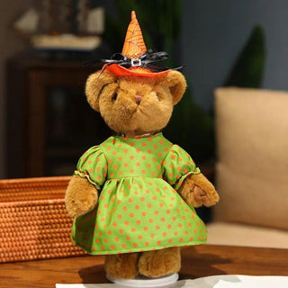 Witchy Teddies Green 14" | Plushie Depot