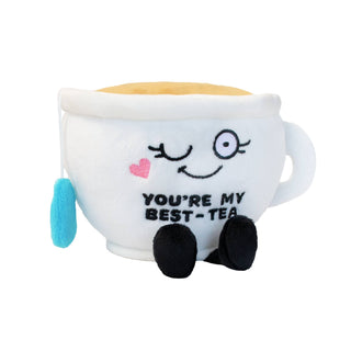Punchkins - "You'Re My Besttea" Plush Gift Soft Toy Funny Cute Stuffed