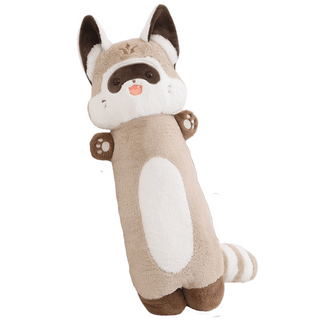 Kawaii Giant Racoon Plushie Stuffed Animals - Plushie Depot