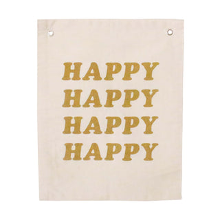 super happy banner Wall Hanging - Plushie Depot