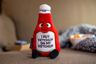 Punchkins - Ketchup Plush Just Kiddin' Plush For Kids Tweens Toy Funny