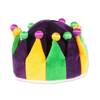 Mardi Gras Plush Jester Crown | Plushie Depot