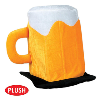 Oktoberfest Plush Beer Mug Hat | Plushie Depot