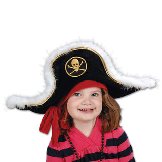 Child Plush Pirate Captain's Hat | Plushie Depot