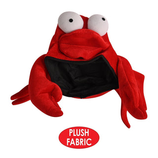 Luau Party Plush Crab Hat | Plushie Depot