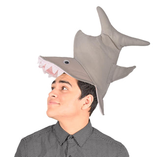 Plush Shark Costume Hat