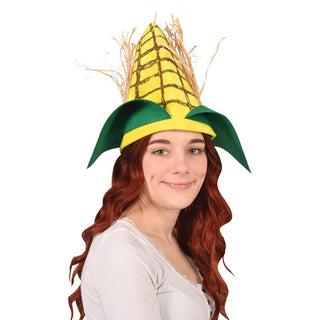 Plush Corn Cob Hat | Plushie Depot