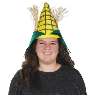 Plush Corn Cob Hat | Plushie Depot