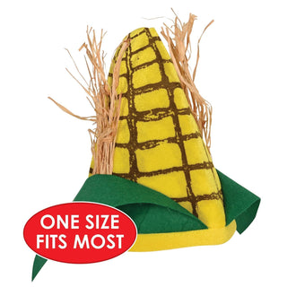 Plush Corn Cob Hat | Plushie Depot