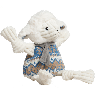 Leo Lamb Plush Dog Toy Knottie®