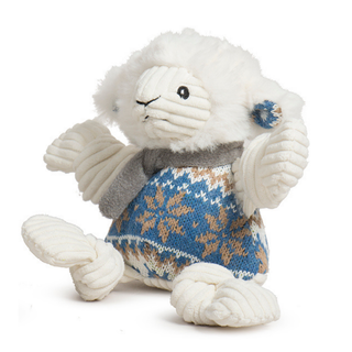 Leo Lamb Plush Dog Toy Knottie®