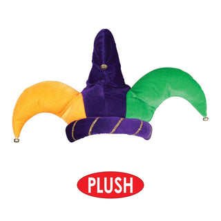 Mardi Gras Plush Jester Hat | Plushie Depot