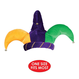 Mardi Gras Plush Jester Hat | Plushie Depot