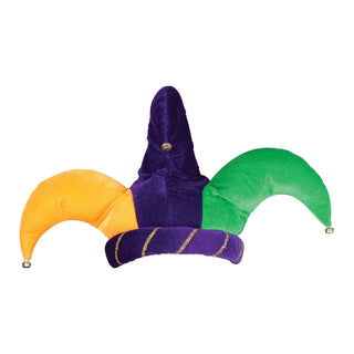 Mardi Gras Plush Jester Hat