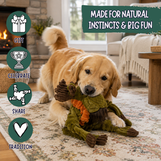 Milo Moose Plush Dog Toy Knottie®