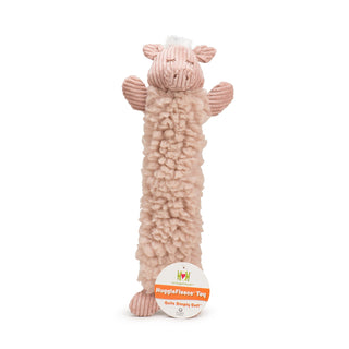 Penelope Pig Fluffer Long & Lovelie™ Durable Plush Dog Toy