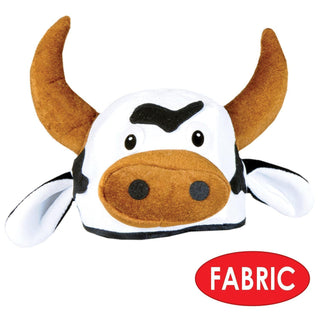 Plush Cow Head-Hat | Plushie Depot