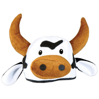 Plush Cow Head-Hat | Plushie Depot