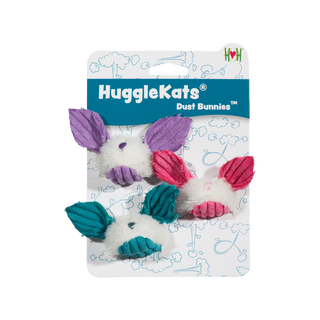 HuggleKats® Dust Bunnies Cat Toys, 3 Pack