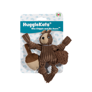 HuggleKats® Wee Chippie and His Acorn Cat Toy Set