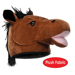 Plush Horse Head Hat | Plushie Depot